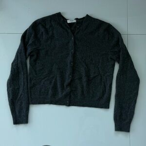 Aritzia Cashmere Blend Sweater in Gray